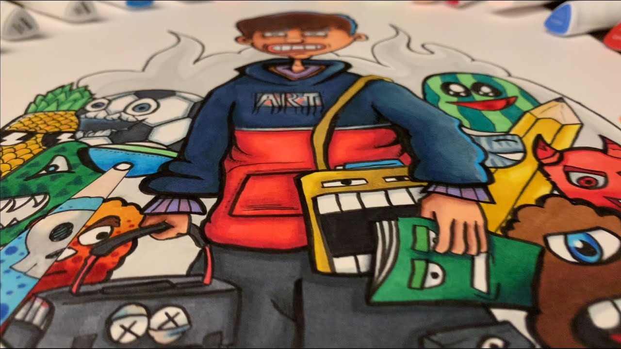 #Doodle I CREATED an EPIC Doodle - YouTube