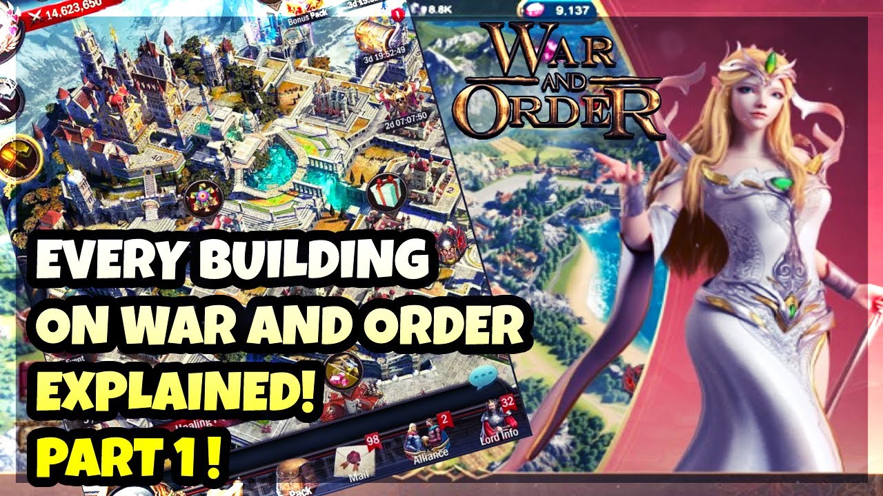 EVERYTHING In Your City! War And Order Beginner Tips & Guide! [2022 Updated!]