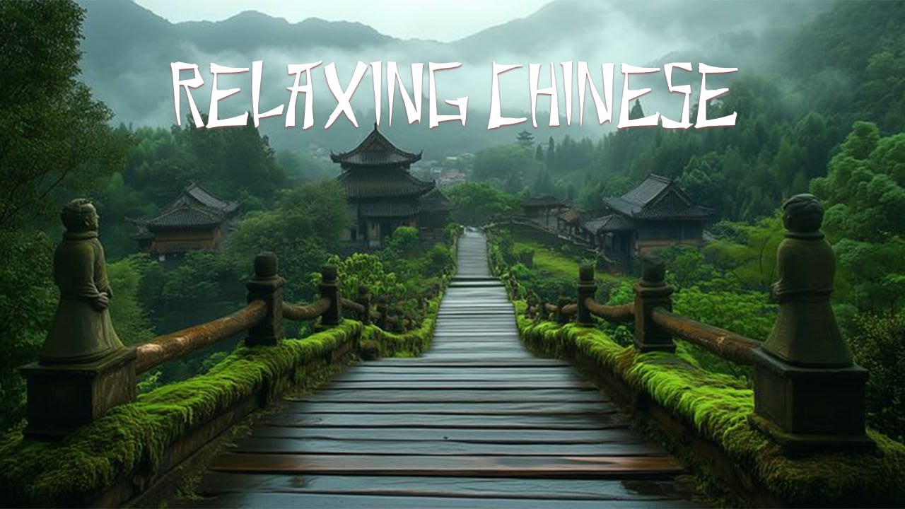 Relaxing Chinese Bamboo Flute & Guzheng Music for Sleep | Relieve ...