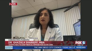 Scripps Health Doctor Talks Recent COVID Surge