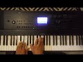 Yaweh (all the glory belongs to you) Easy way to play piano tutorial