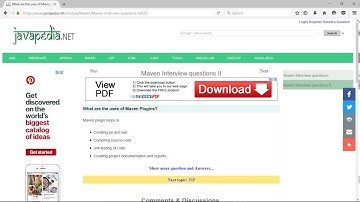 What are the uses of Maven Plugins? | javapedia.net