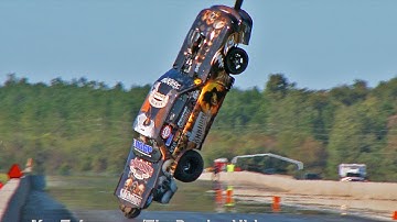 THE SHADOW HUGE WHEELSTAND & CRASH!