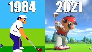 Evolution of Mario Golf Games [1984-2021]