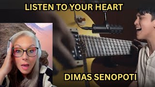 DIMAS SENOPATI  -  LISTEN TO YOUR HEART, FIST TIME NANNIE HEARING AND REACTING