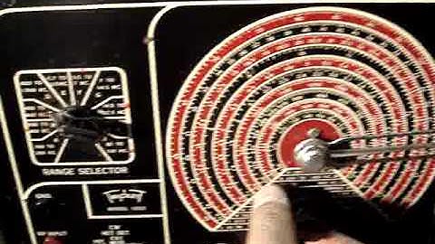 Triplett 1632 Signal Generator Modulation Test