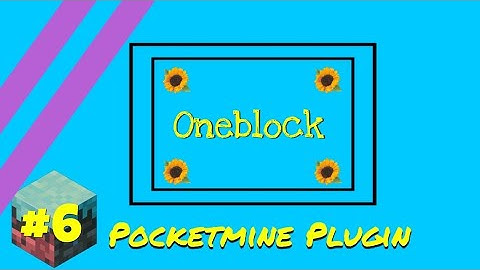 Oneblock | Plugin Pocketmine