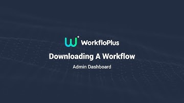 Downloading A Workflow