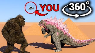 MonsterVerse in 360° VR: Godzilla vs Kong \/ 8K UltraHD
