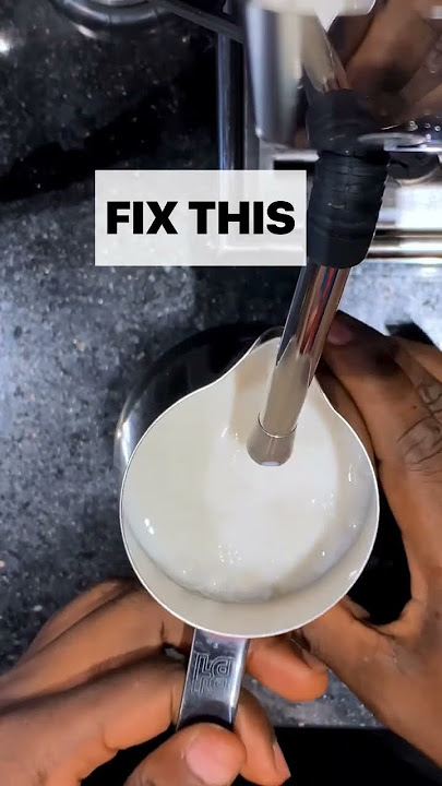 Most Common Milk steaming Mistakes/ How to perfectly steam milk for latte art