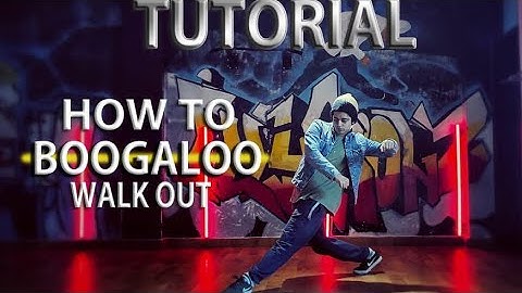 Boogaloo Tutorial | How to Walk Out |Popping Dance Tutorial |For Beginners By Amit kakkar |Illusionz