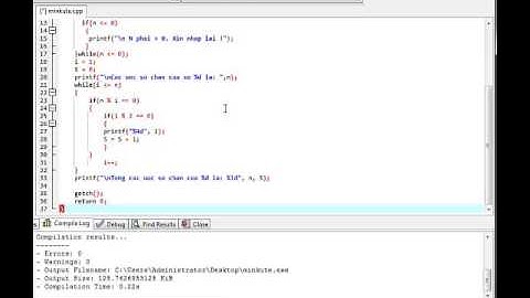 Bài 12: Tính tổng tất cả các “ước số chẵn” của số nguyên dương n