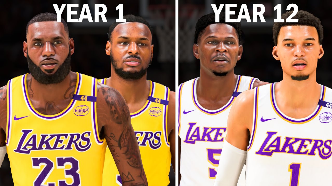 I Rebuild the Lakers for 20 Years - YouTube