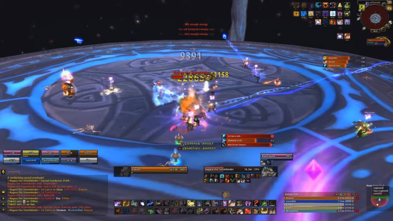 Source vs Hagara 10man HC - Feral DPS PoV