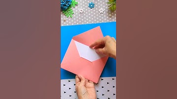 Very Easy 👍 Paper Envelope 📨 #papercraft #diy
