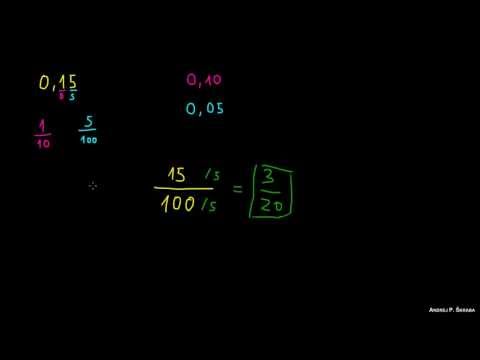 Video: Kako Pretvoriti Naravna števila V Ulomke