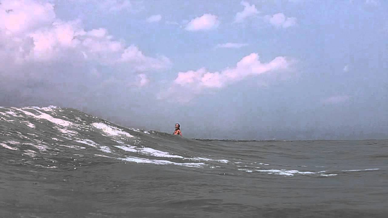 Waboba ball bounces on water and hits camera YouTube