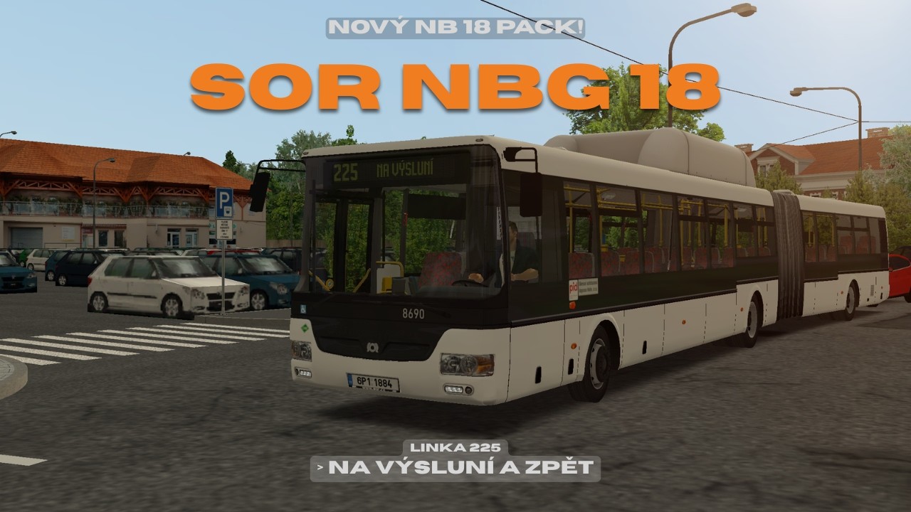 OMSI 2 | Nové autobusy SOR NB/G 18 od Filipa Mansfelda! + Soutěž
