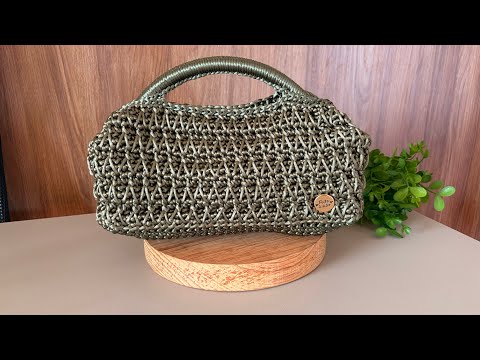 Bag with Wolf Mouth Clasp - YouTube