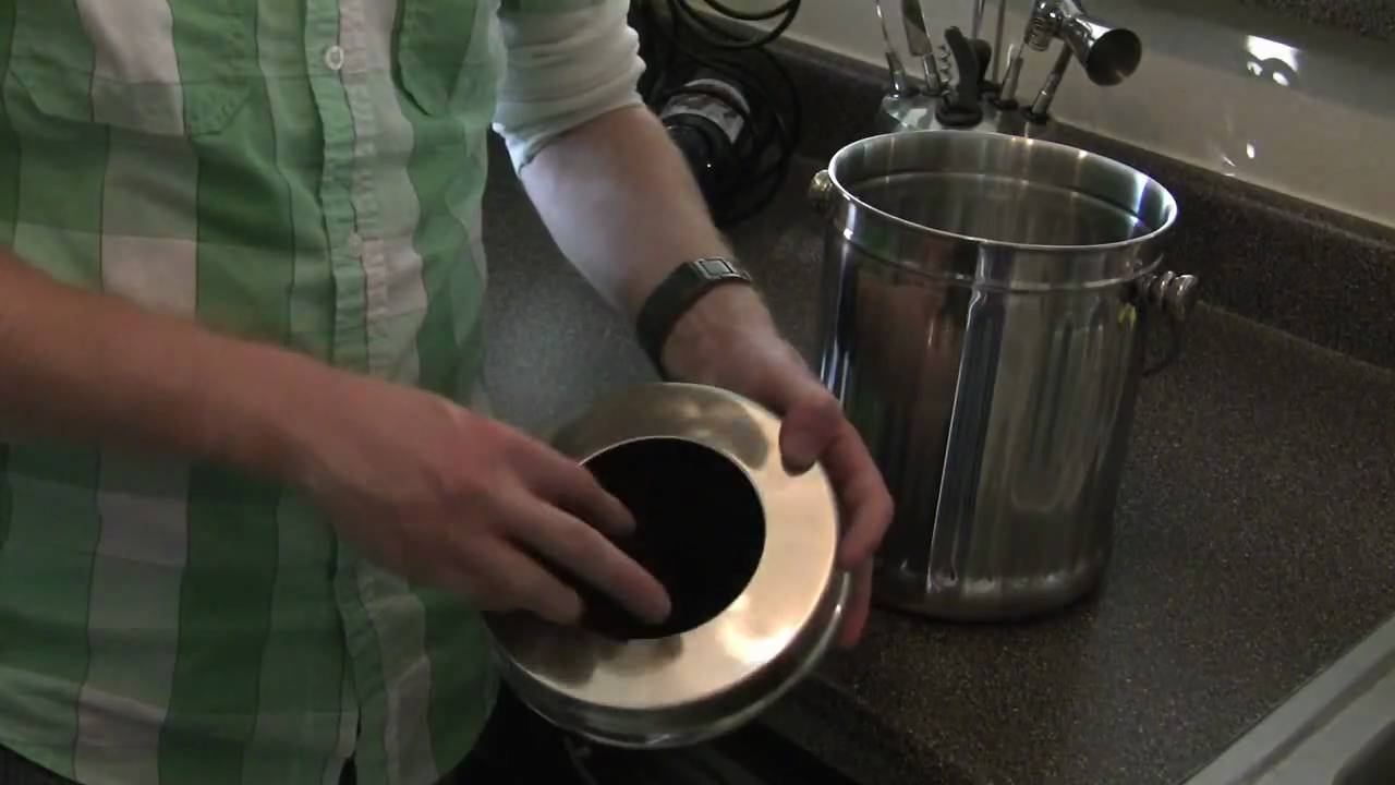 product review stainless steel compost pail youtube