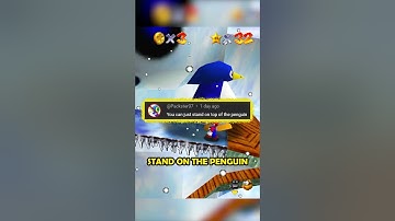 YOU CAN STAND ON THE PENGUIN??