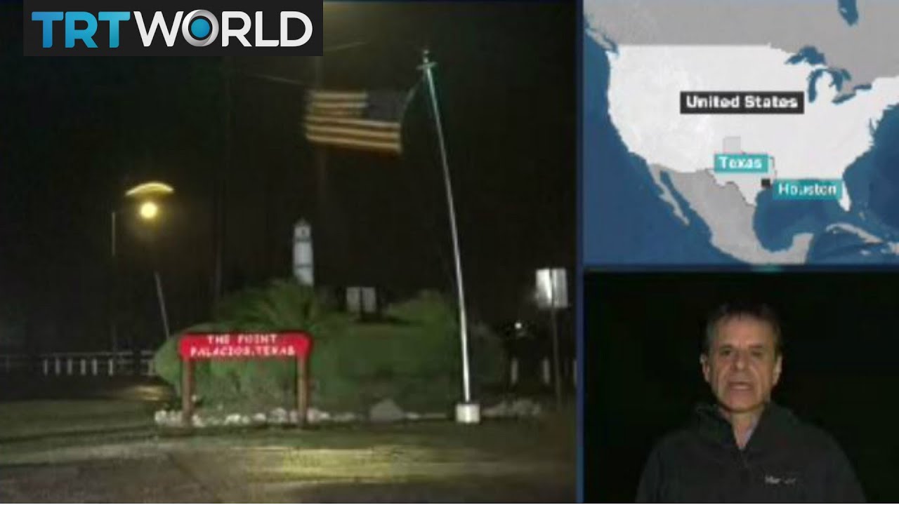 Breaking News: Hurricane Harvey makes landfall in Texas