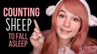 ASMR Counting Sheep 🐑 Focus on My Finger 🐑 Last Resort for Sleep