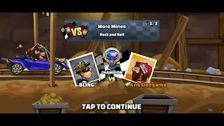 Hill Climb racing 2 More Mines Rock and Roll Boss Level || Hcr2 Boss Level