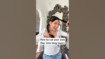 This DIY layered haircut was SO easy & satisfying ✂️