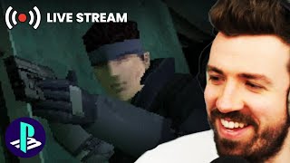 🔴 LIVE – Metal Gear Solid (PS1)