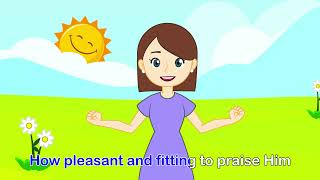 Video thumbnail of "Sing Hosanna - Psalm 147 | Bible Songs for Kids"