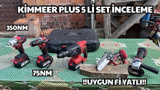 Kimmeer Plus 5Li Şarjlı Set Test-İnceleme