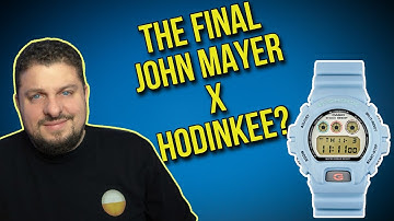Hands On John Mayer x HODINKEE x G-SHOCK 6900-PT1 By John Mayer DW6900JM22-2CR CASIO Limited Edition