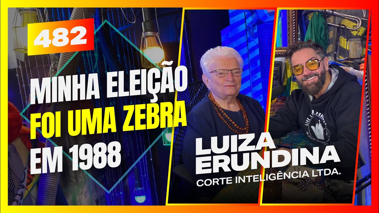 Minha eleição foi uma zebra em 1988  - Luiza Erundina no Inteligência Ltda