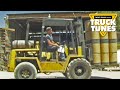 Forklift for children  truck tunes for kids  twenty trucks channel  fork lift
