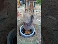 Heavy equipment digging deep earth process 🚜⛏️ #excavation #machinery