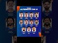 T20 World Cup 2028 Team India Playing 11 #t20worldcup2028 #cricket #shorts