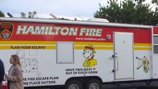 Celebrity Hamilton Fire Department promotes Fire Safety Week Profile