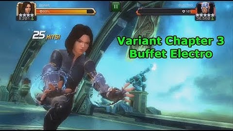 Variant Chapter 3 Round 3 Buffet Electro One Shot! | Marvel Contest Of Champions