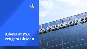 iObeya - Digital Visual Management for Lean @ PSA Peugeot Citroen