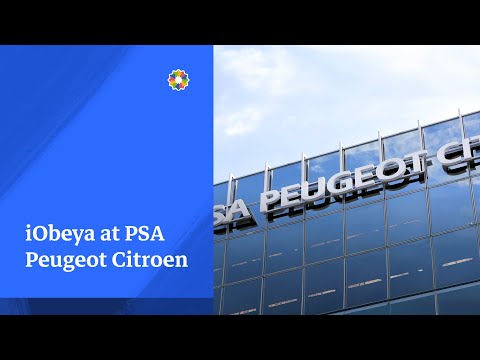 iObeya - Digital Visual Management for Lean @ PSA Peugeot Citroen