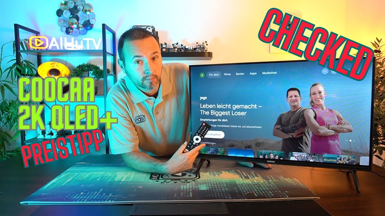 Coocaa QLED TV - 32CGQG40Z - Beste Technik zum kleinen Preis - REVIEW