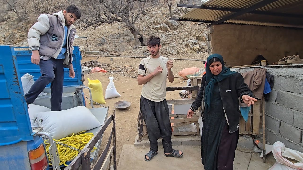 Тяжелый, но замечательный день. Наша тяжелая жизнь в горах.