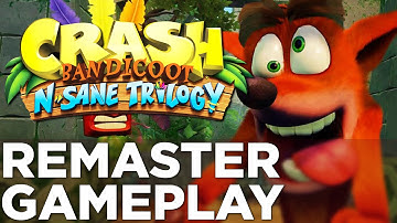 CRASH BANDICOOT N. Sane Trilogy Remastered Gameplay