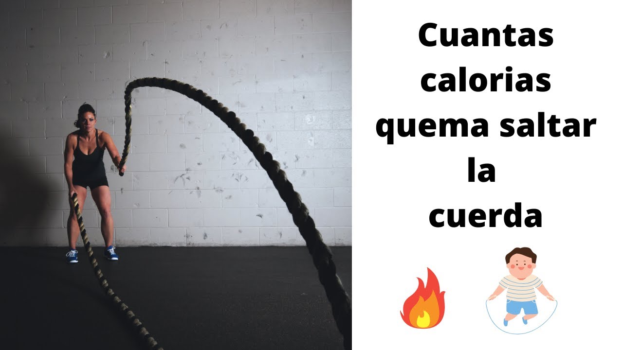 Cuantas calorias quema saltar la cuerda - YouTube