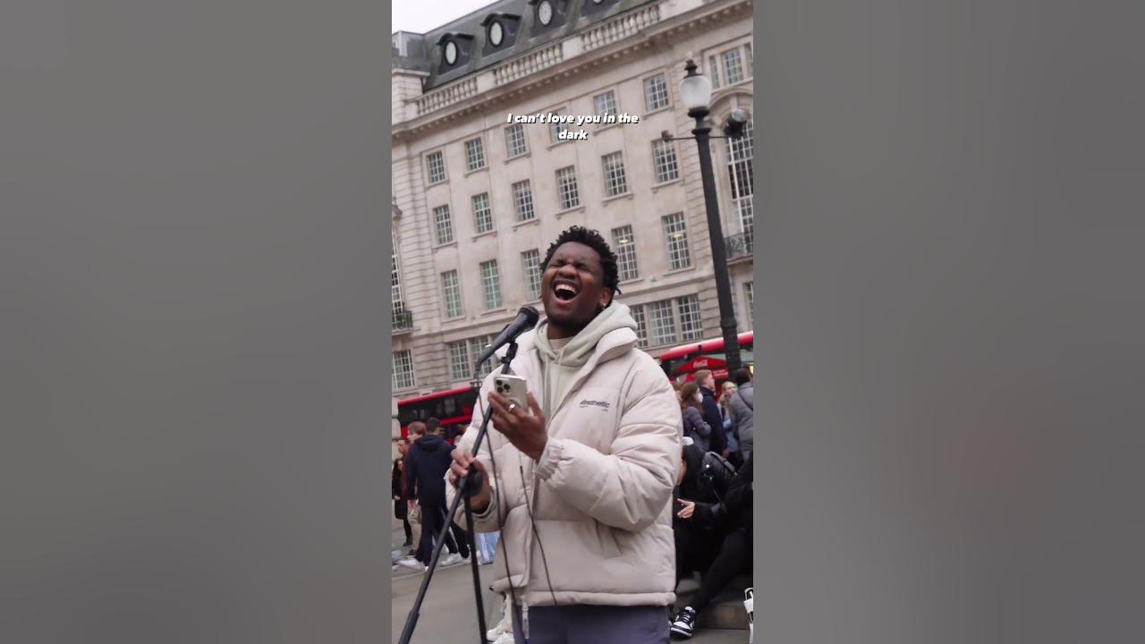 Love In The Dark - Adele (Victor Ray Busking Cover)
