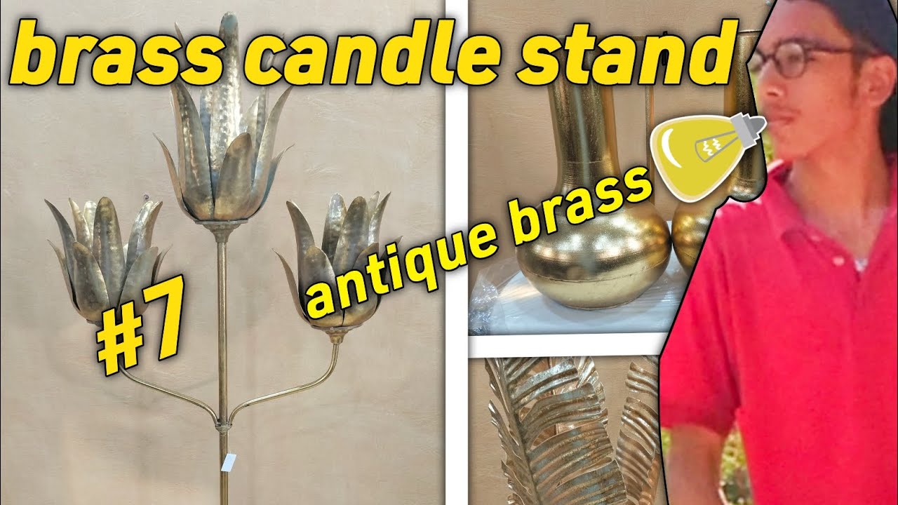 Brass candle stand / Best home decor in the Islamabad / Reasonable price / 