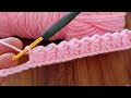 Beginners are here very easy to make very beautiful crocheted  pattern baby blanket