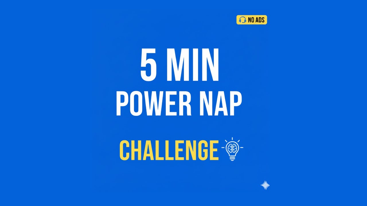 5 Minute Power Nap with Gentle Alarm Sounds of Serenity YouTube