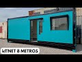 🏡 KITNET CONTAINER 8 METROS – TOUR COMPLETO + VALORES 